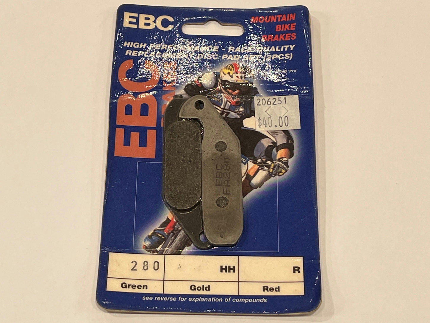 EBC BRAKE PADS MAGURA GUSTAFF GREEN CFA280