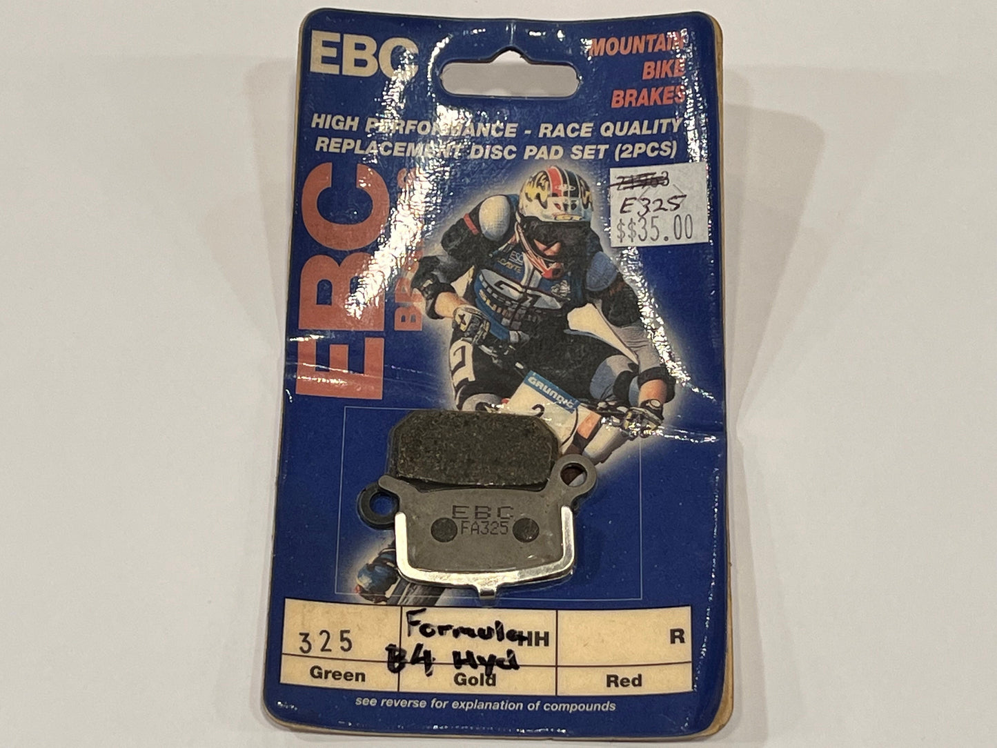 EBC FORMULA B4 BRAKE PADS GREEN FA325