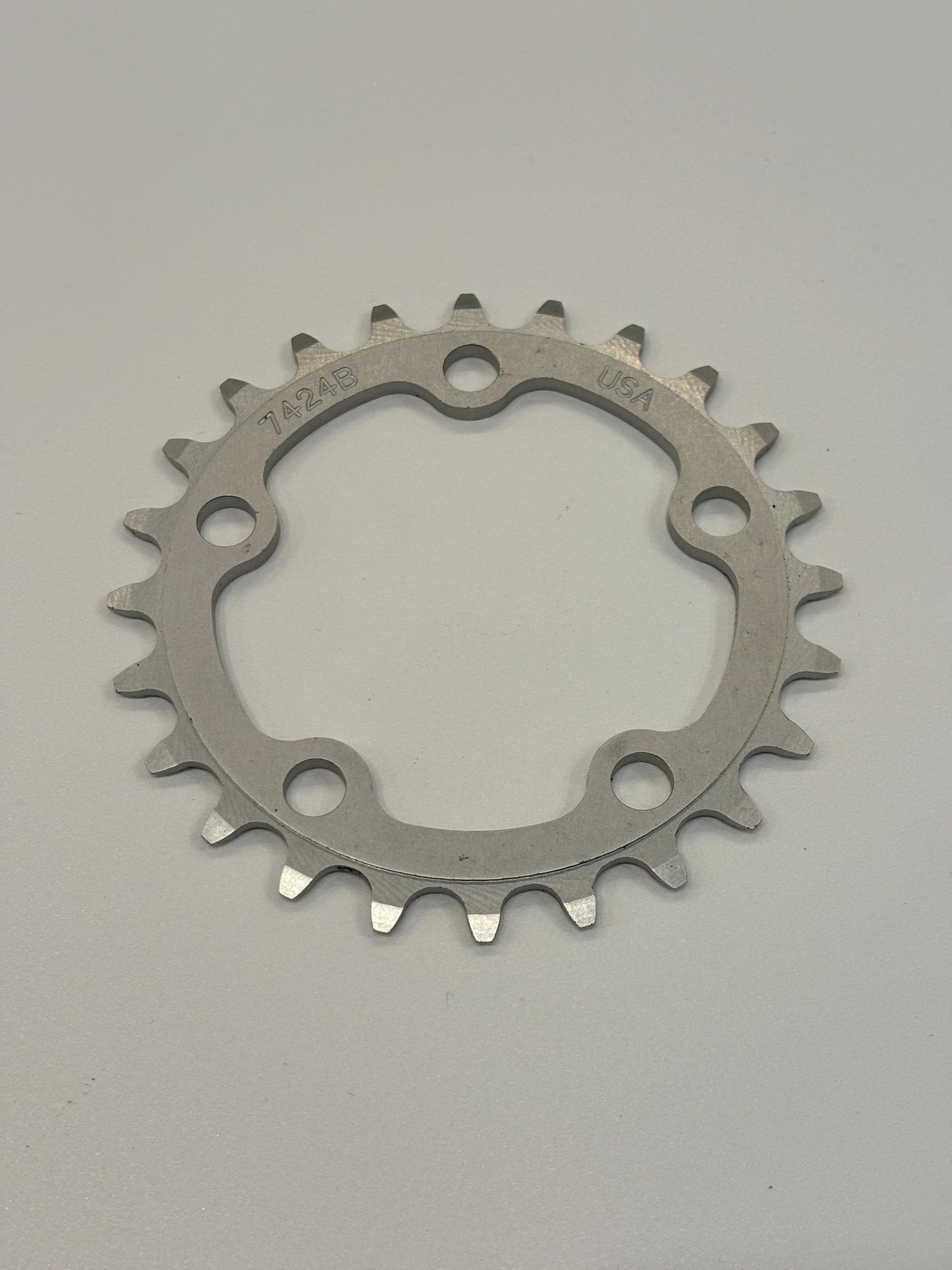 CHAINRING CNC 24T 74 BCD SILVER