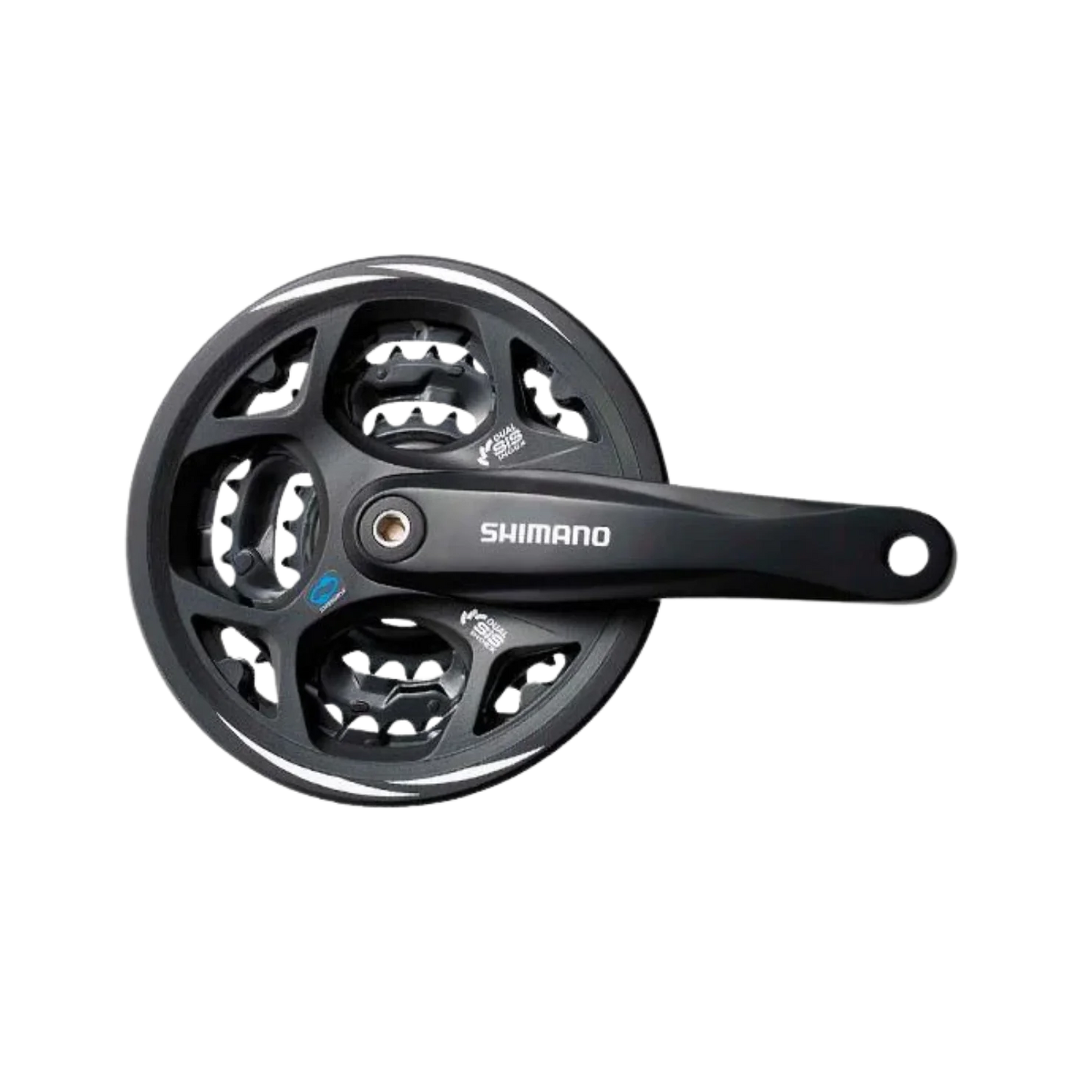 FC-M311 FRONT CRANKSET 175mm 42-32-22 BLACK w/CG