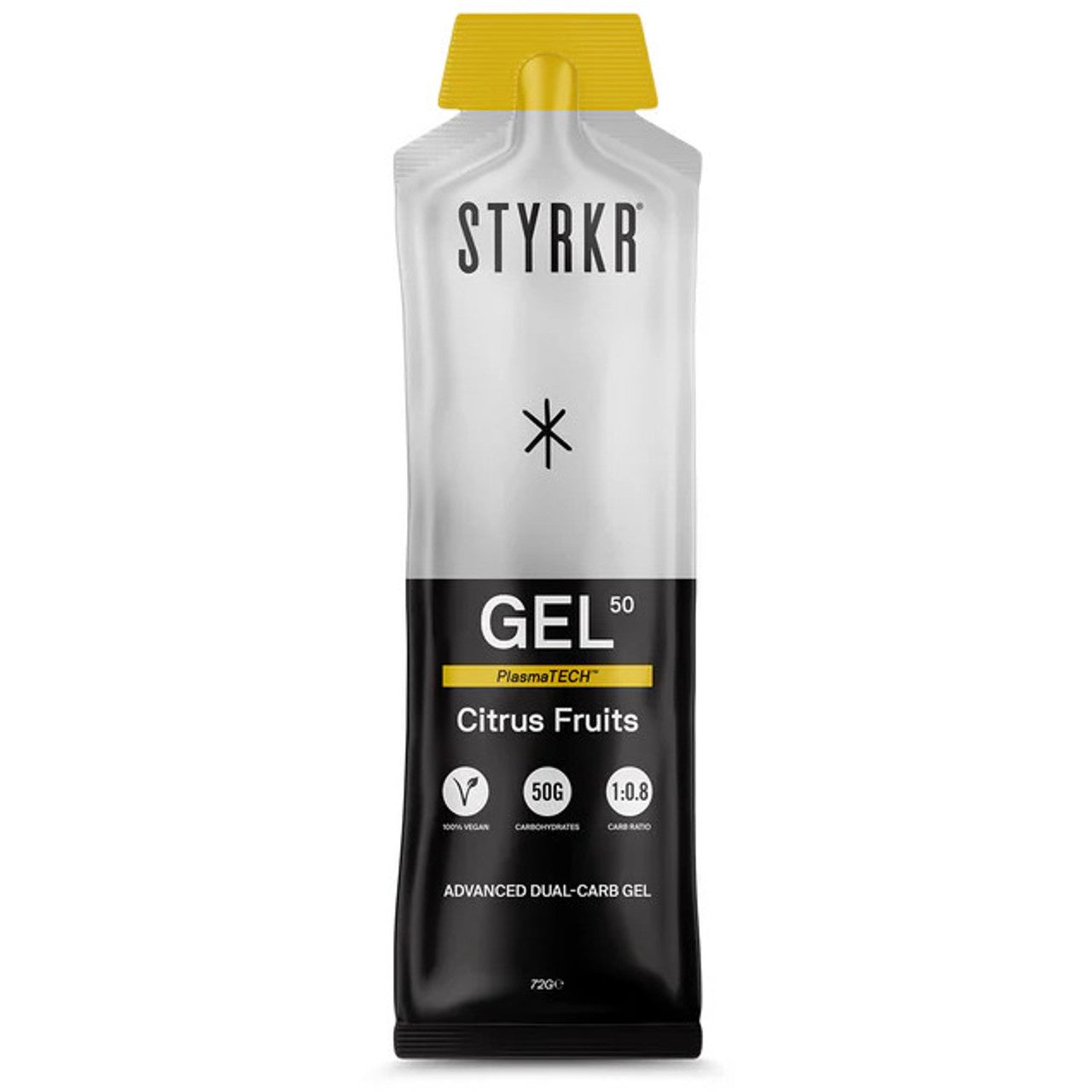Styrkr Gel50 Citrus Fruits Dual-Carb Energy Gel