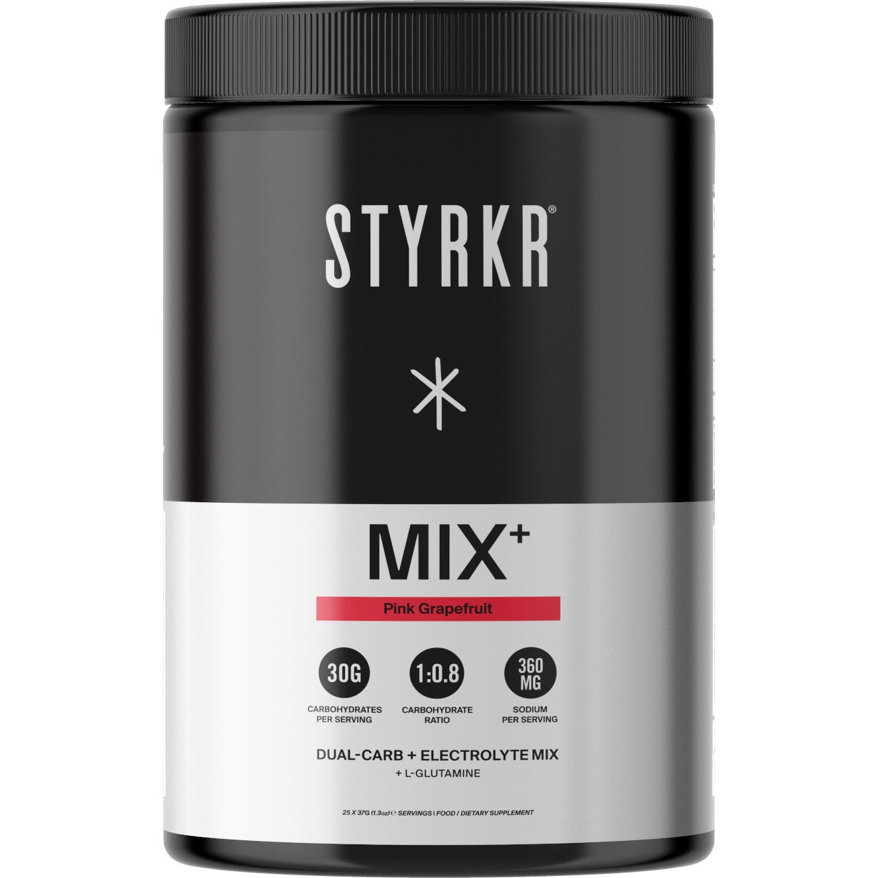 Styrkr Mix+ Pink Grapefruit Dual-Carb & Electrolyte Mix 926g