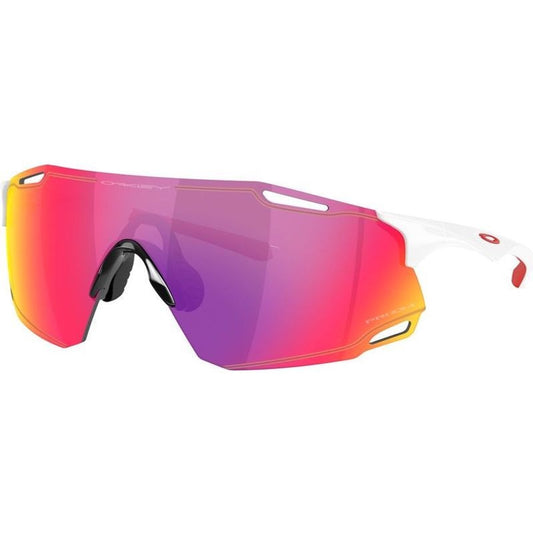 OAKLEY CYBR DYNO POLISHED WHITE W/ PRIZM ROAD