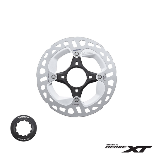 RT-MT800 DISC ROTOR 140mm XT  ICE-TECH  CENTERLOCK INTERNAL SERRATION W/LOCKRING