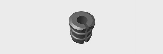 SPECIALIZED GROMMET SPLIT RUBBER GROMMET FOR 4MM SHIFT HOUSING FLAT TOP 7MM OD X 4MM ID