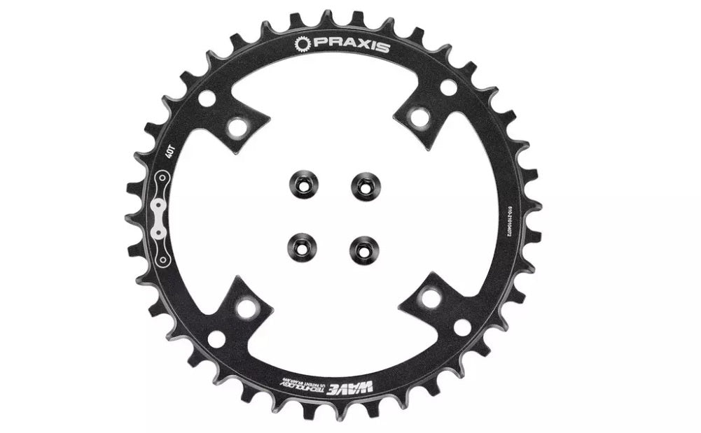 PRAXIS MY17 VADO 40T CHAINRING 104 WAVE