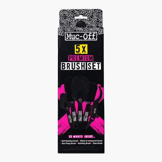 MUC-OFF CLEANING BRUSH KIT 5 PACK