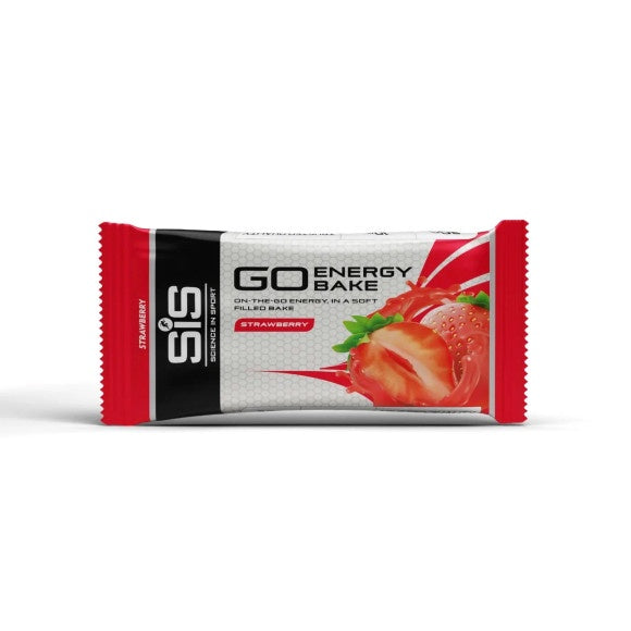 SIS GO Energy Bake Bar 50g Strawberry Single