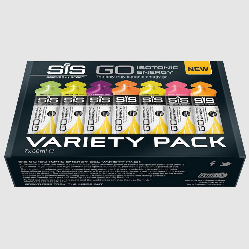SIS Go Isotonic Gel Variety Pack 7 X 60ml