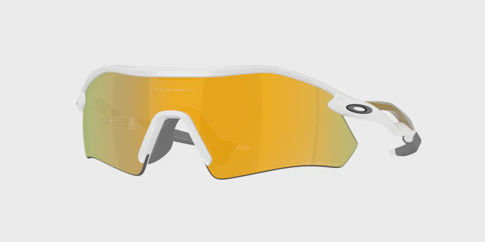 OAKLEY RADAR PLATE POLISHED WHITE W/PRIZM 24K POLARIZED