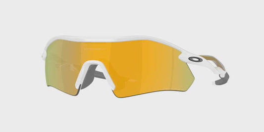 OAKLEY RADAR PLATE POLISHED WHITE W/PRIZM 24K POLARIZED