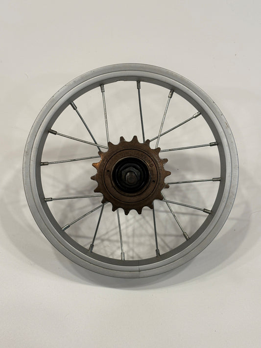 Alloy 12 Inch Rear Wheel With Free Wheel Hub