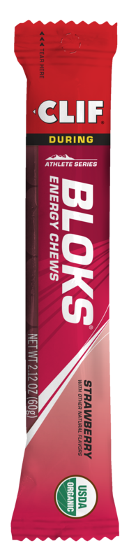 CLIF BLOCKS STRAWBERRY 60G