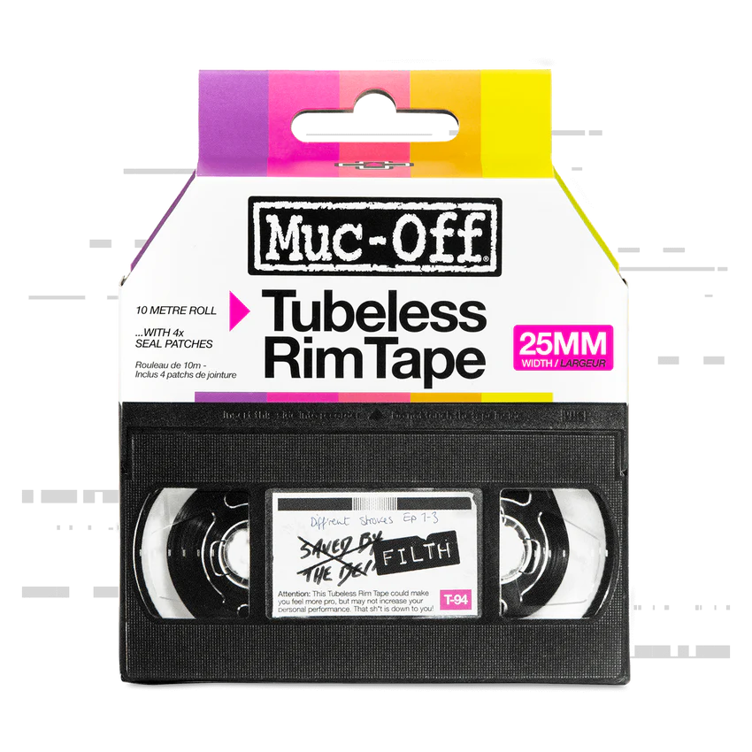 MUC-OFF RIM TAPE 10M ROLL 25MM