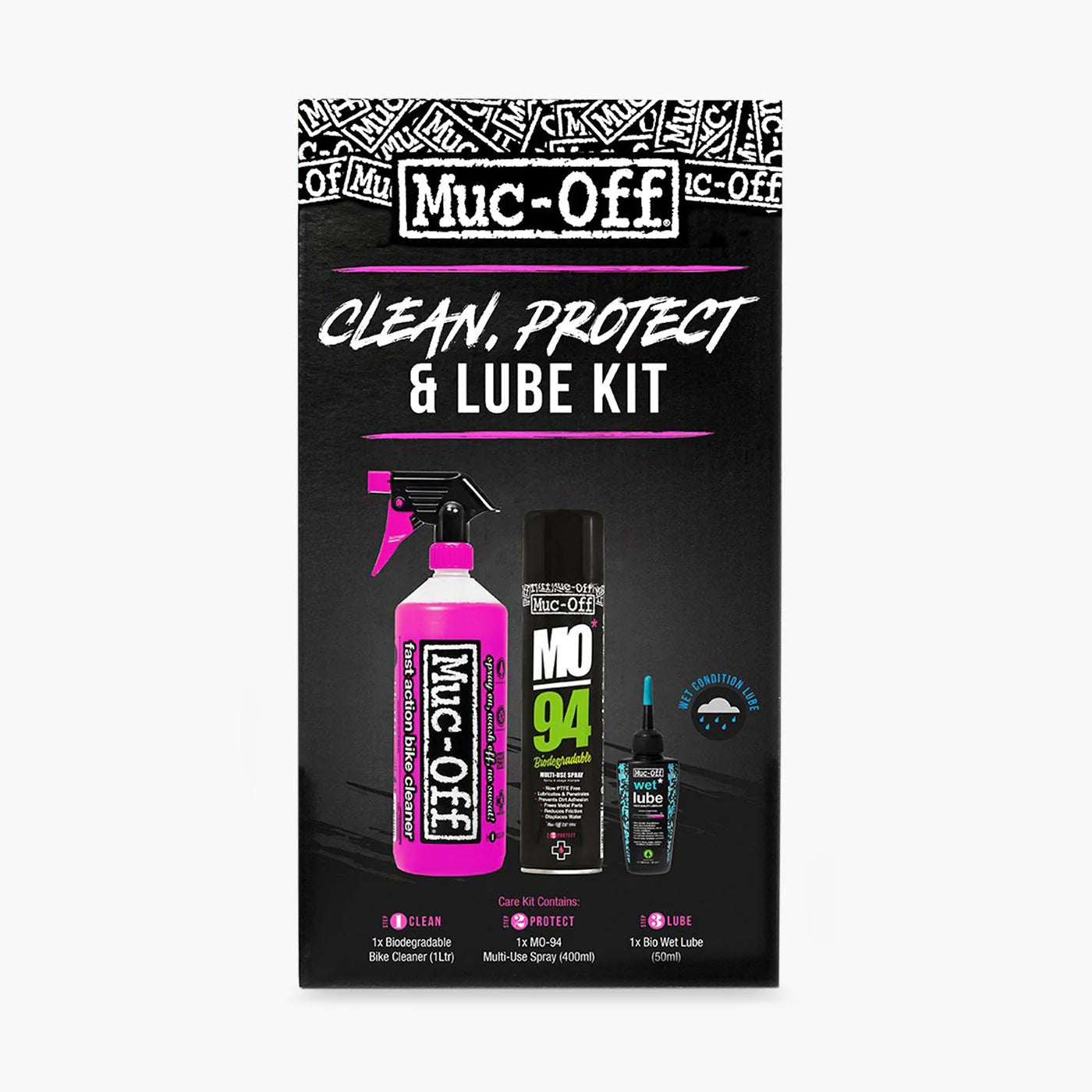MUC-OFF CLEAN PROTECT & LUBE KIT
