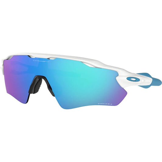 SUNGLASSES OAKLEY RADAR EV PATH POLISHED WHITE W/ PRIZM SAPPHIRE
