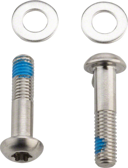BRACKET MOUNTING BOLTS - TITANIUM T25 32MM (2 PCS) - FLAT MOUNT CALIPER