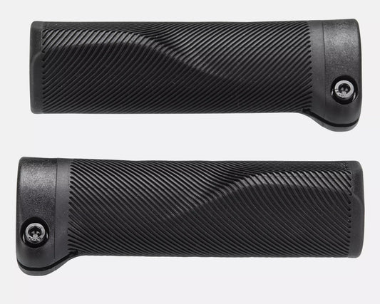 BAR GRIPS KIDS FLANGED LOCK-ON 105MM LENGTH 30MM OD 22.2MM DIA. BAR MOUNT RUBBER CLOSED END