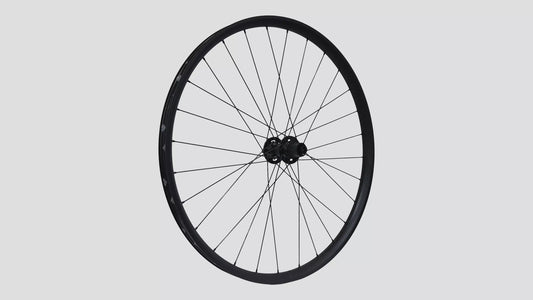 WHL OE TRAIL V2 29" REAR ALLOY TA 12X148MM DISC 6-BOLT 28H SHIMANO HG 10-SPD FHB - BLACK