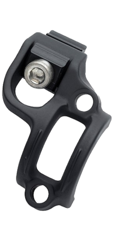 SRAM MATCHMAKER, BLACK (COMPATIBLE WITH ALL SPLIT CLAMP AVID & SRAM BRAKES) INTEGRATES BRAKE AND SHIFTER INTO ONE MOUNT