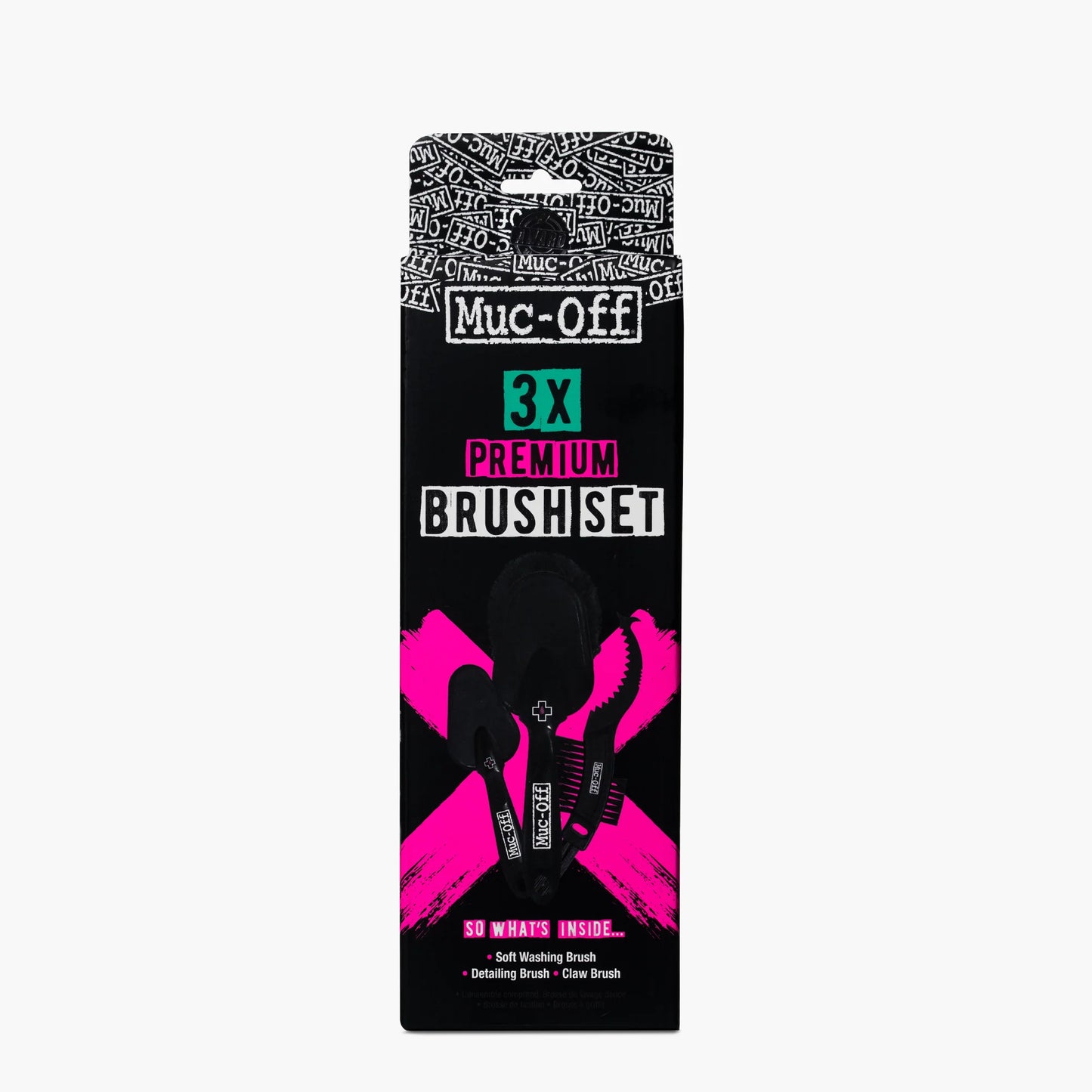 MUC-OFF CLEANING BRUSH 3 PACK