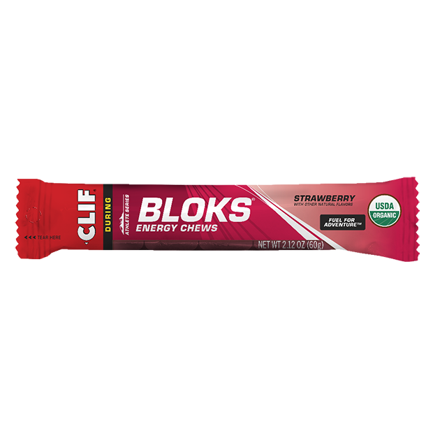 CLIF BLOKS STRAWBERRY 60G
