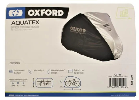 OXFORD AQUATEX OUTDOOR COVER 2 BIKE