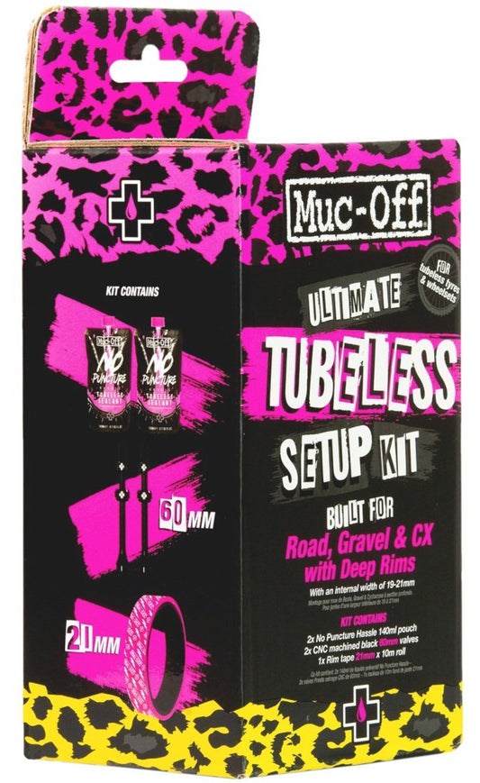 MUC-OFF TUBELESS KIT ROAD/GRAVEL/CX 60MM