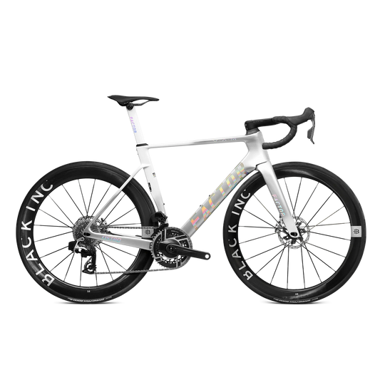 Factor Ostro Vam Sram Red W/ Power Meter - Arctic Chrome 52cm