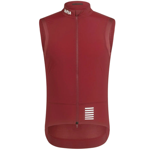 RAPHA PRO TEAM LIGHTWEIGHT GILET BURGUNDY SM