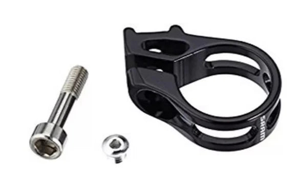 SHIFT LEVER TRIGGER CLAMP/BOLT KIT SHINY BLACK QTY 1